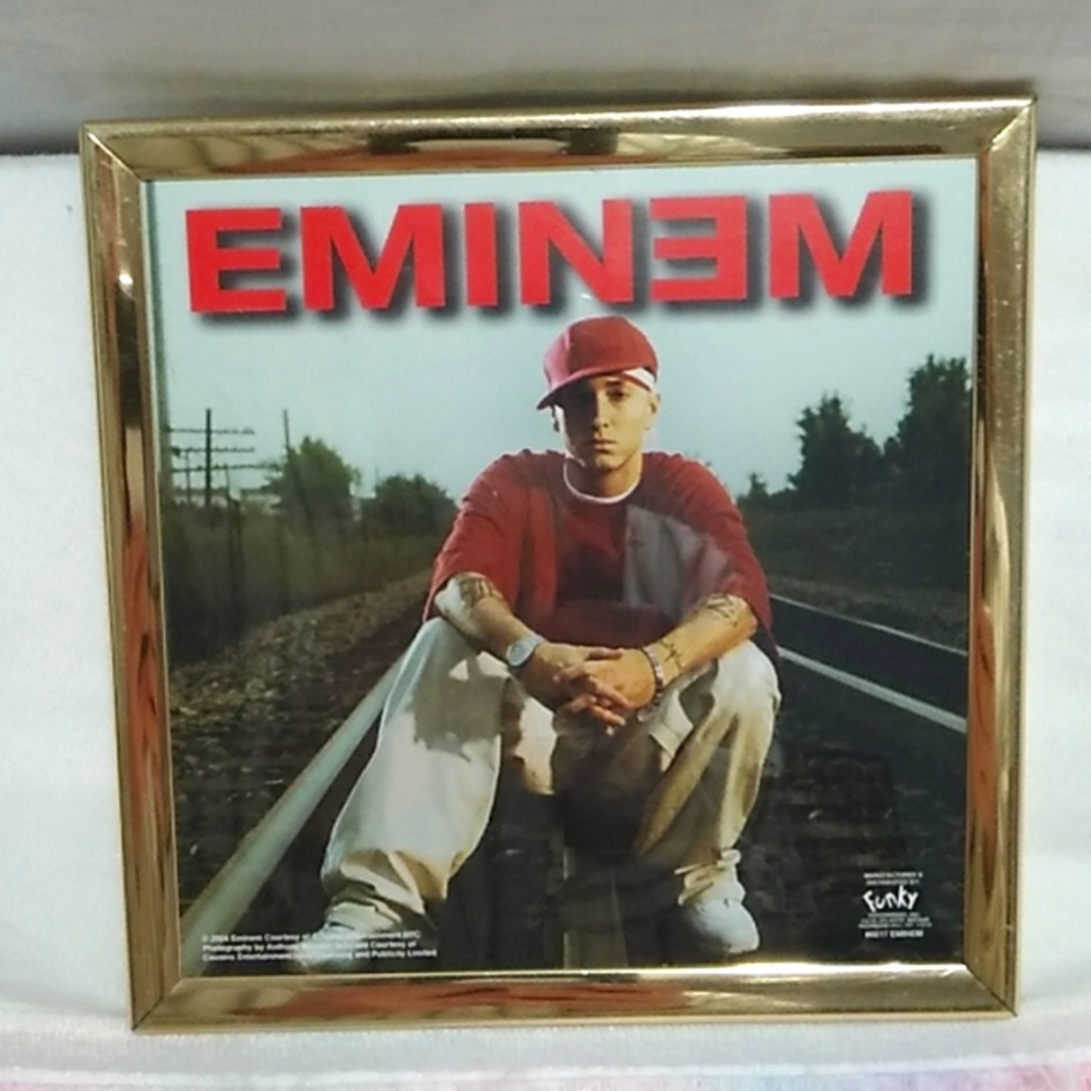 Vintage 2004 Eminem Framed Picture
